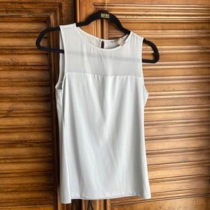 Banana Republic Silver gray stretchy top